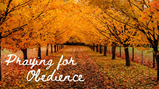 Praying for Obedience